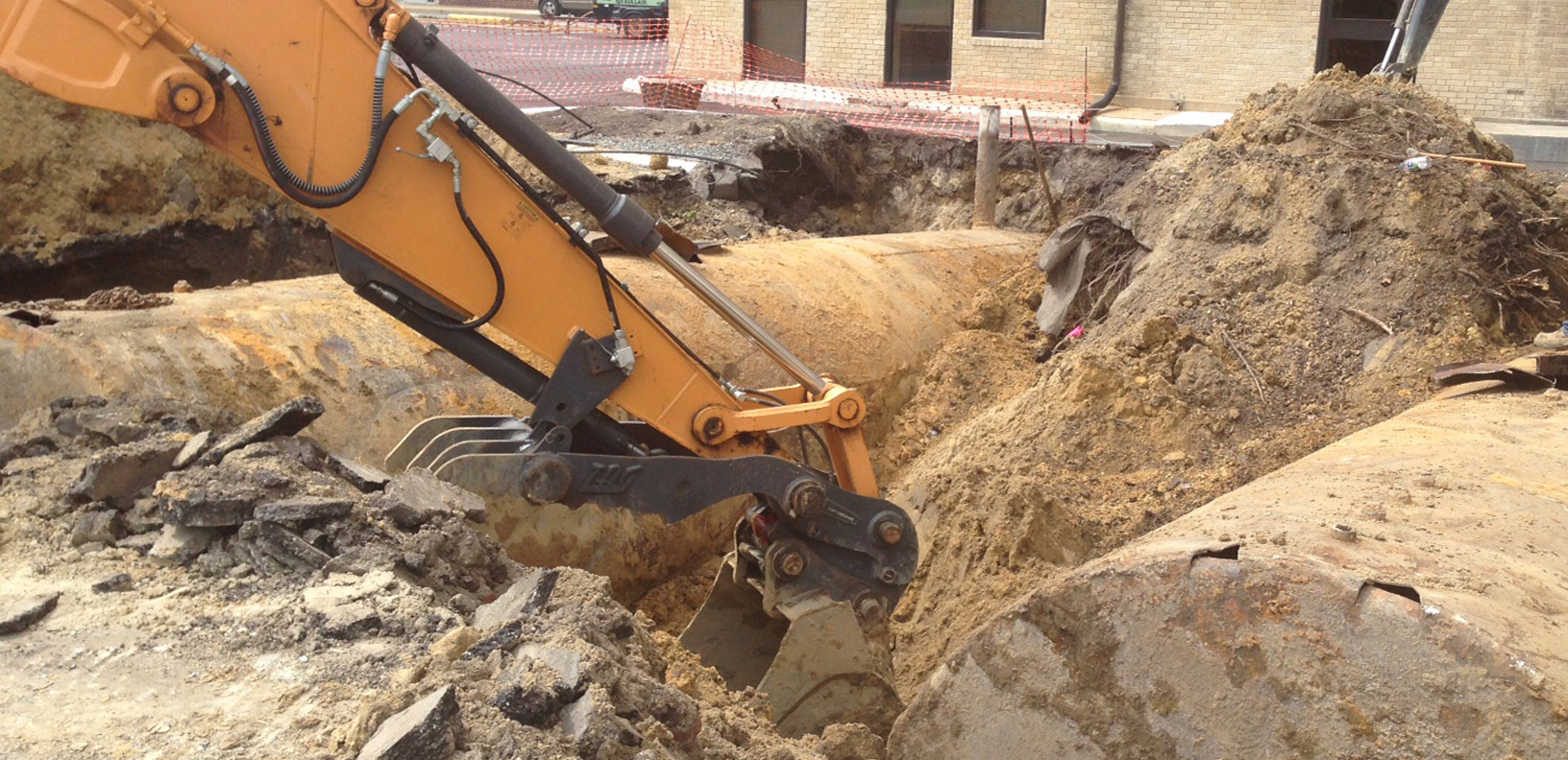 Large tank removal